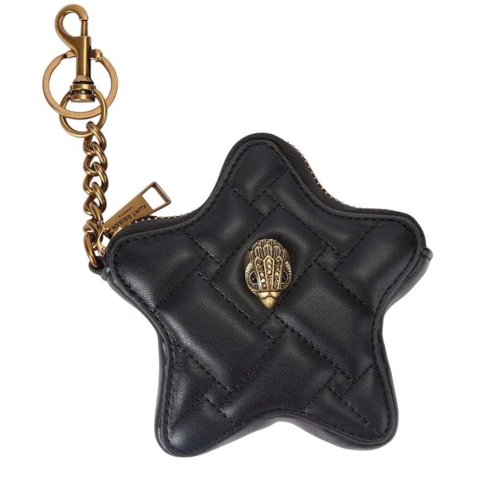 Kurt Geiger London Kensington Star Leather Bag Charm